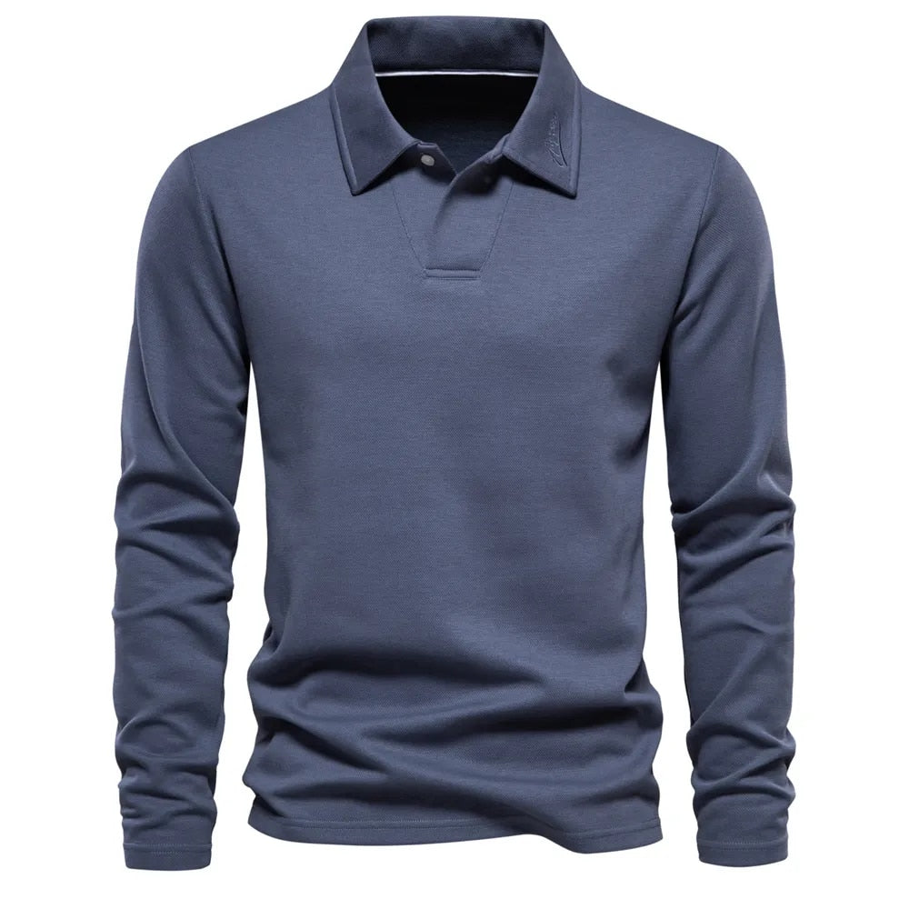 Men’s Long Sleeve Polo Shirt