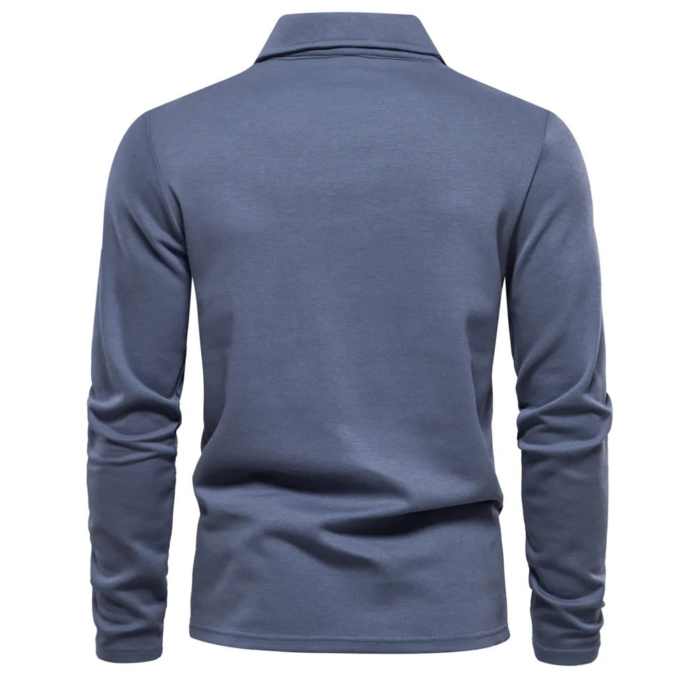 Men’s Long Sleeve Polo Shirt
