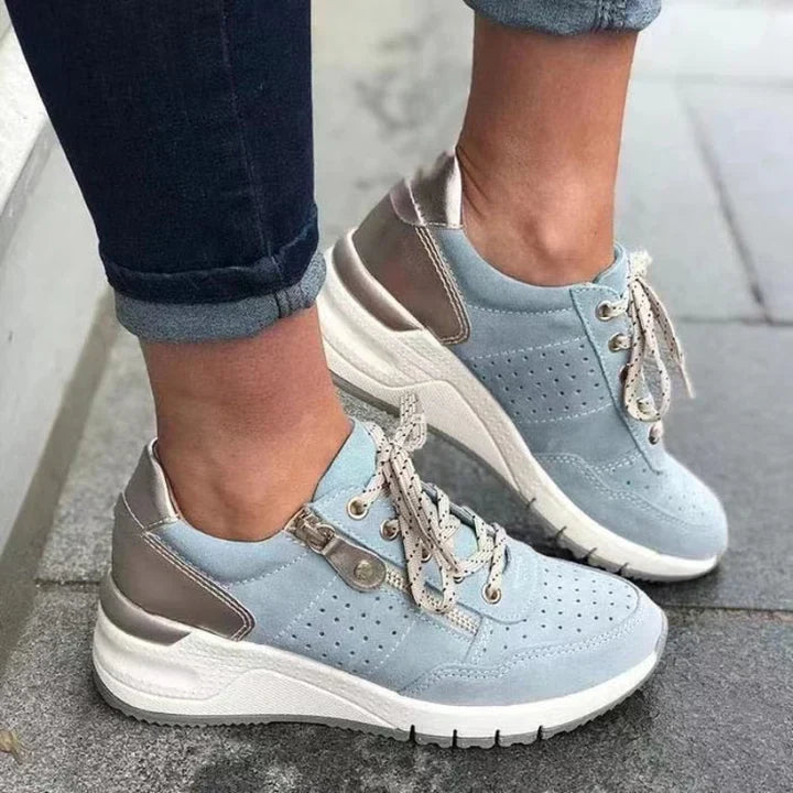 Dame Orthopædiske Sneakers Med Lynlås