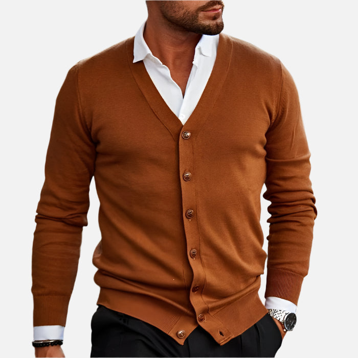 Herre Komfortabel V-Hals Vest