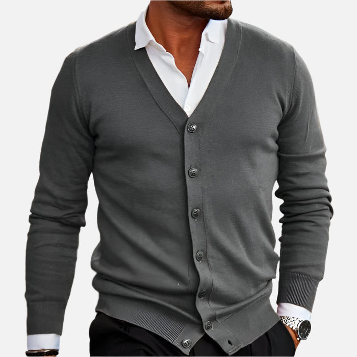Herre Komfortabel V-Hals Vest