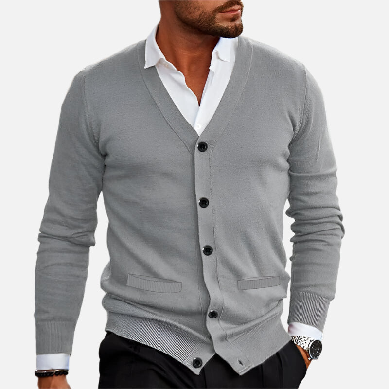 Herre Komfortabel V-Hals Vest