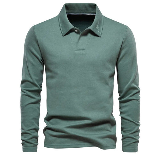 Men’s Long Sleeve Polo Shirt