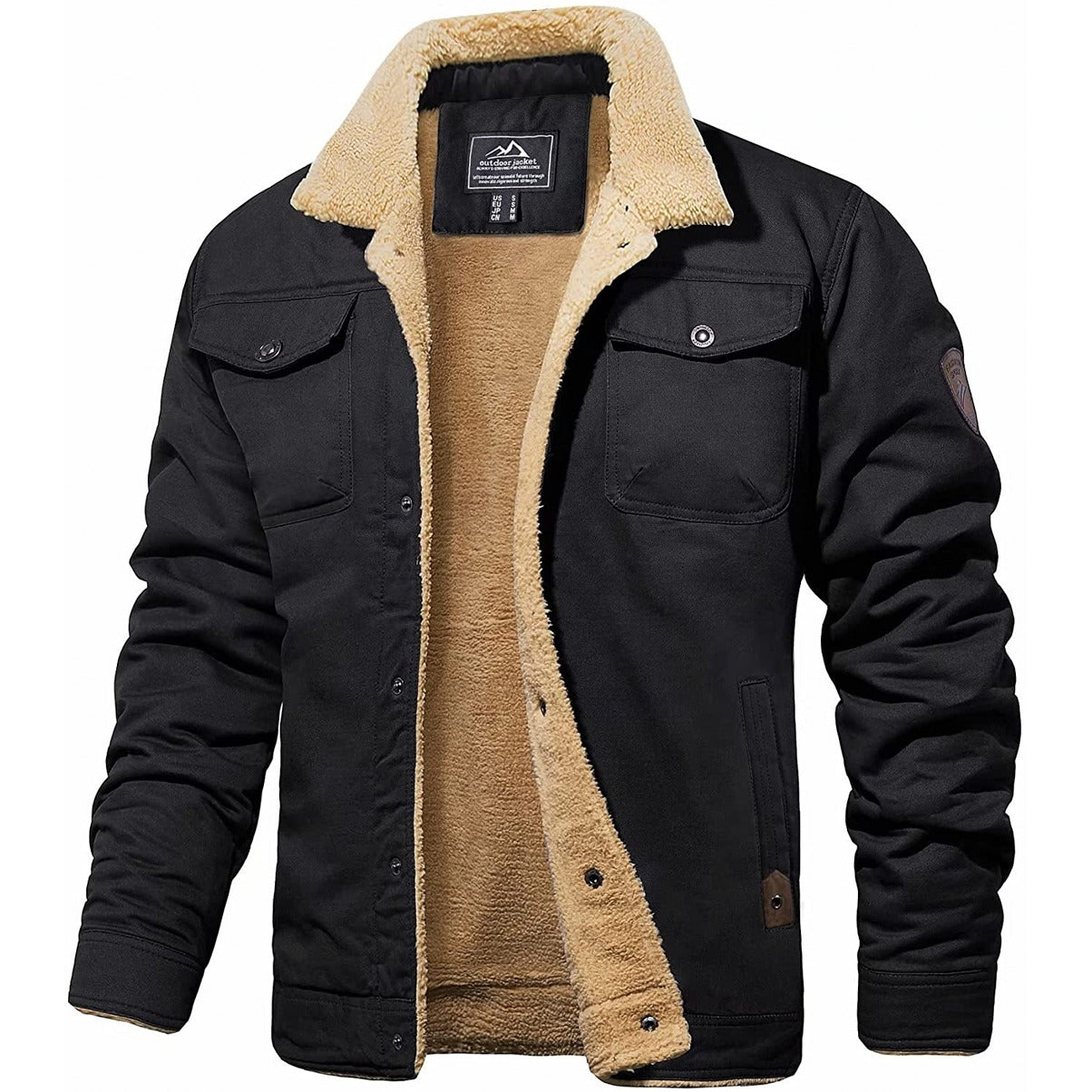 Men’s Sherpa Lined Jacket