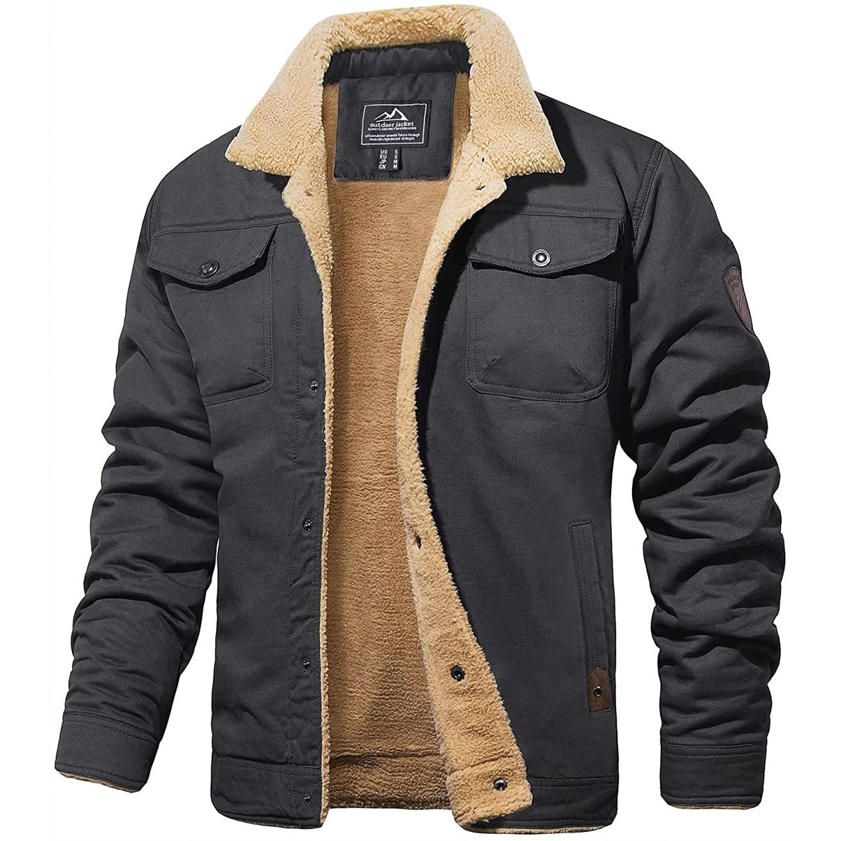 Men’s Sherpa Lined Jacket