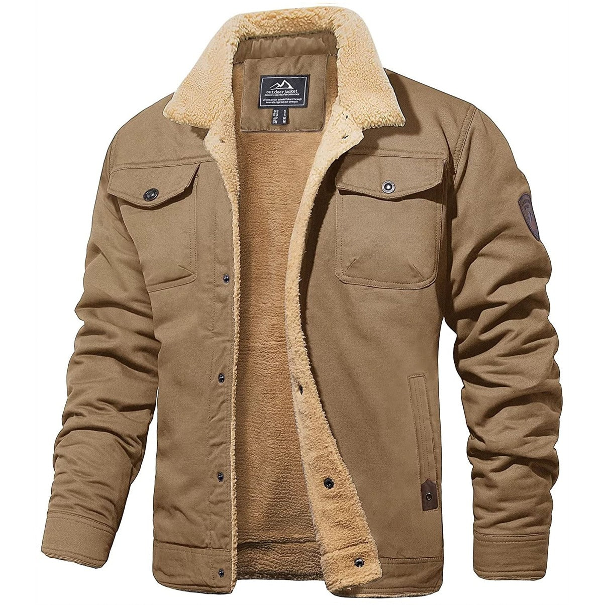Men’s Sherpa Lined Jacket